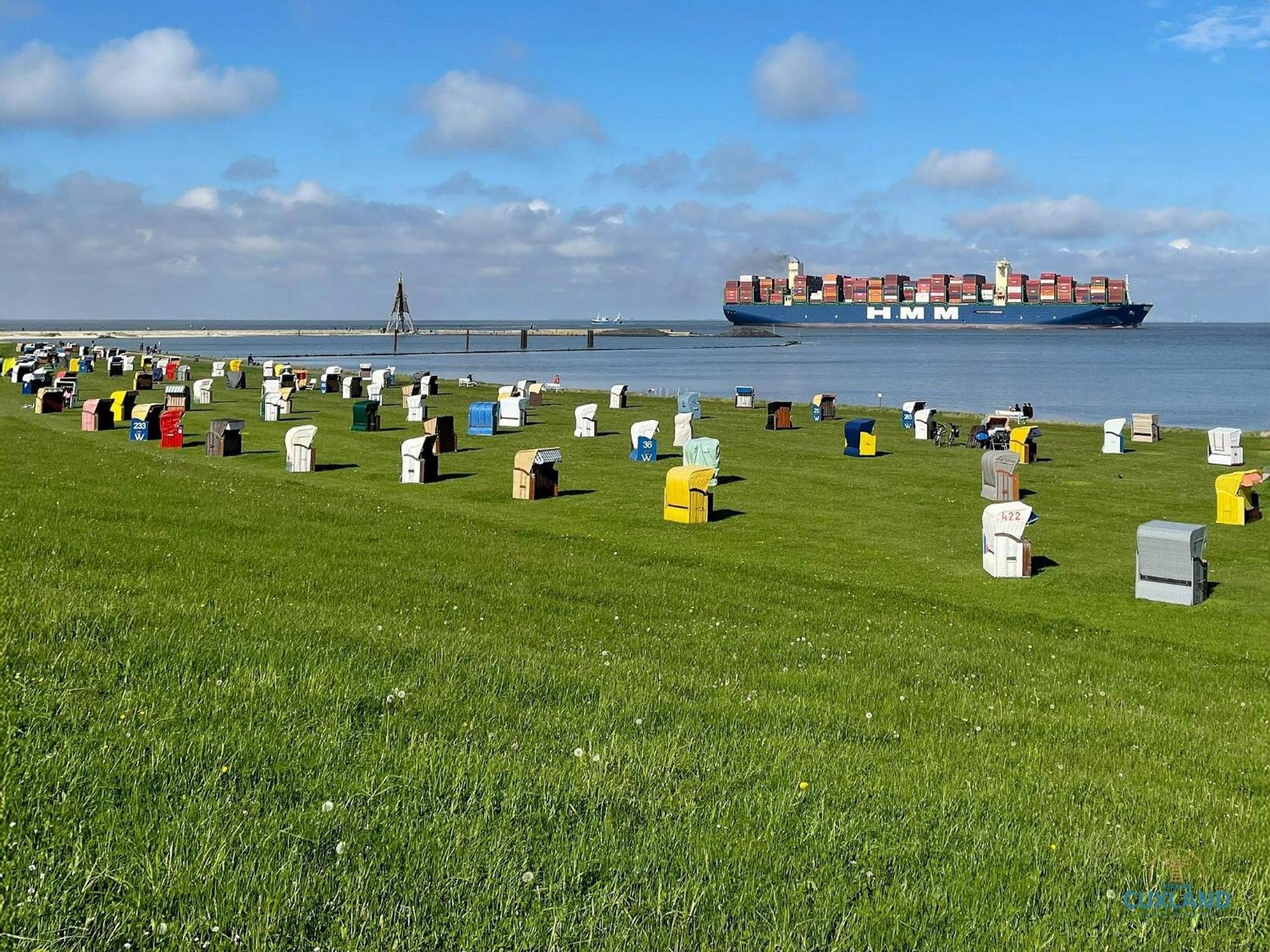 Urlaub Mit Seesicht Haus Nautic Whg.709 Cuxhaven Zewnętrze zdjęcie